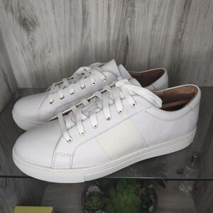 Club Monaco White Leather Women's SZ 9 New In Box